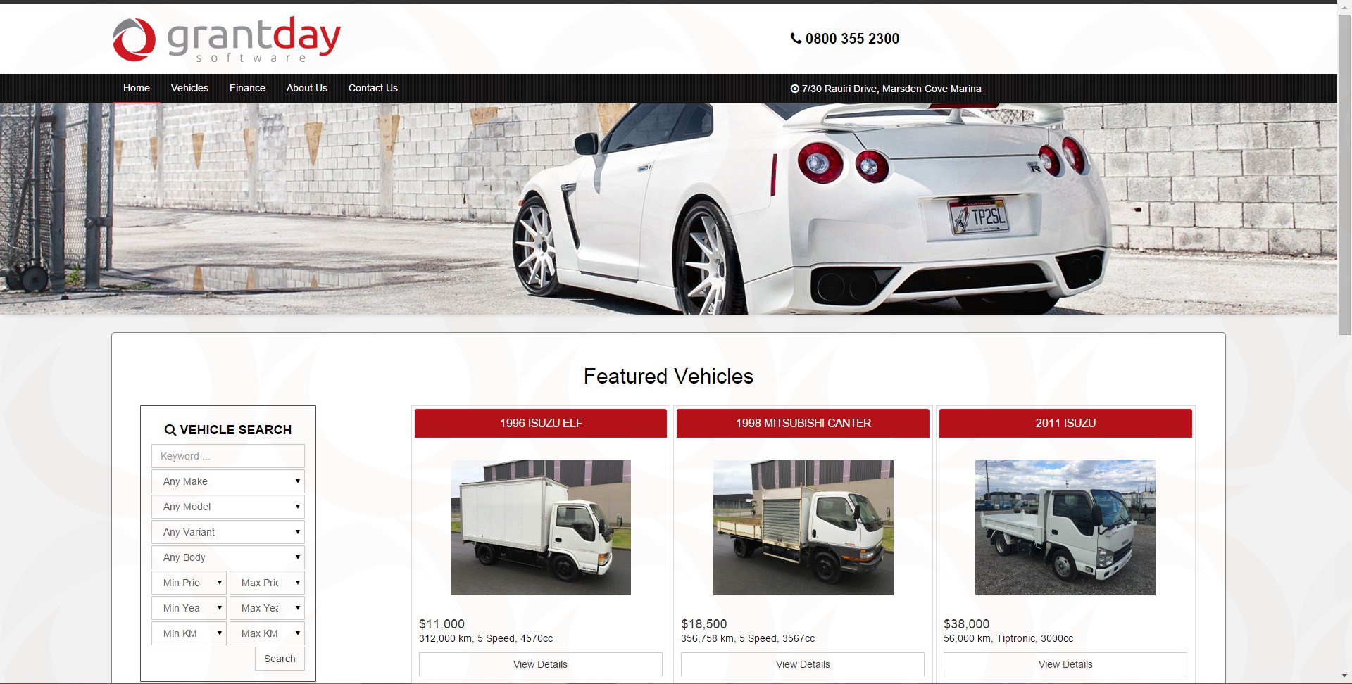 DealerWeb Version 2